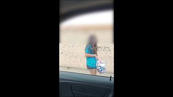 A young, innocent girl collecting cans on the street is taken by an elderly pervert