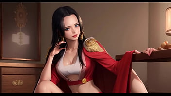 Boa Hancock的诱惑力量在3D One Piece hentai中探索